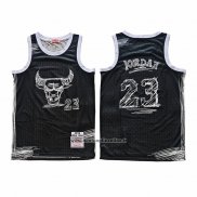 Maglia Chicago Bulls Michael Jordan No 23 Mitchell & Ness 1997-98 Nero1