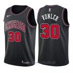 Maglia Chicago Bulls Noah Vonleh NO 30 Statement 2017-18 Nero