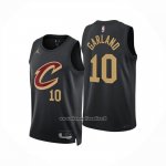 Maglia Cleveland Cavaliers Darius Garland No 10 Statement 2024-25 Nero