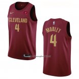 Maglia Cleveland Cavaliers Evan Mobley #4 Icon 2022-23 Rosso