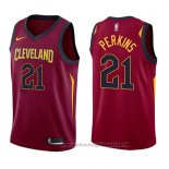 Maglia Cleveland Cavaliers Kendrick Perkins NO 21 Icon 2017-18 Rosso