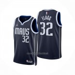 Maglia Dallas Mavericks Cooper Flagg No 32 Statement 2025-26 Blu