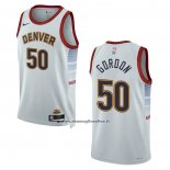 Maglia Denver Nuggets Aaron Gordon #50 Citta 2022-23 Bianco