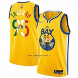 Maglia Golden State Warriors Juan Toscano-Anderson #95 2022 Statement Royal Special Mexico Edition Or