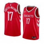 Maglia Houston Rockets Michael Carter-Williams NO 17 Icon 2018 Rosso