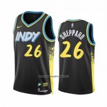 Maglia Indiana Pacers Ben Sheppard #26 Citta 2023-24 Nero