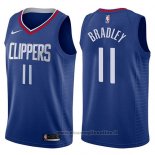 Maglia Los Angeles Clippers Avery Bradley NO 11 Icon 2017-18 Blu