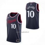 Maglia Los Angeles Clippers Darius Garland No 10 Icon 2026-27 Blu