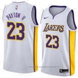 Maglia Los Angeles Lakers Gary Payton II NO 23 Association 2018 Bianco