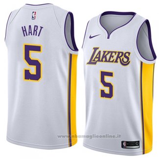 Maglia Los Angeles Lakers Josh Hart NO 5 Association 2018 Bianco