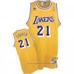 Maglia Los Angeles Lakers Michael Cooper NO 21 Throwback Giallo