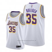 Maglia Los Angeles Lakers Reggie Bullock NO 35 Association Bianco