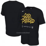 Maglia Manica Corta Golden State Warriors 2023 NBA Playoffs Mantra Nero