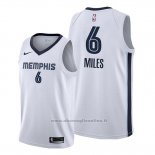 Maglia Memphis Grizzlies C.J. Miles NO 6 Association Bianco