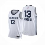 Maglia Memphis Grizzlies Jaren Jackson Jr. No 13 Association 2025-26 Bianco