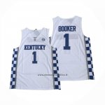 Maglia NCAA Kentucky Wildcat Devin Booker 2025 Bianco