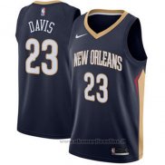 Maglia New Orleans Pelicans Anthony Davis NO 23 Icon 2017-18 Blu