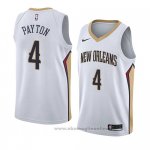 Maglia New Orleans Pelicans Elfrid Payton NO 4 Association 2018 Bianco