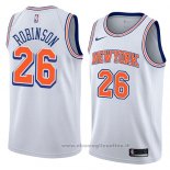 Maglia New York Knicks Mitchell Robinson NO 26 Statement 2018 Bianco