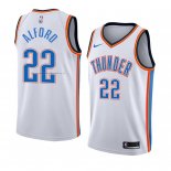 Maglia Oklahoma City Thunderr Bryce Alford NO 22 Association 2018 Bianco