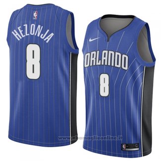 Maglia Orlando Magic Mario Hezonja NO 8 Icon 2018 Blu