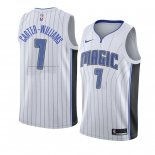 Maglia Orlando Magic Michael Carter-Williams NO 7 Association 2018 Bianco