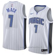 Maglia Orlando Magic Shelvin Mack NO 7 Association 2018 Bianco