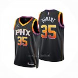 Maglia Phoenix Suns Kevin Durant No 35 Statement 2024-25 Nero