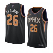 Maglia Phoenix Suns Ray Spalding NO 26 Statement 2018 Nero