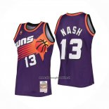 Maglia Phoenix Suns Steve Nash No 13 Mitchell & Ness 1996-97 Viola