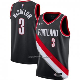 Maglia Portland Trail Blazers C.j. Mccollum NO 3 Citta 2019-20 Cream