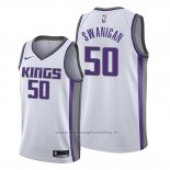 Maglia Sacramento Kings Caleb Swanigan NO 50 Association Bianco