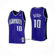 Maglia Sacramento Kings Mike Bibby #10 Mitchell & Ness 2002-03 Viola