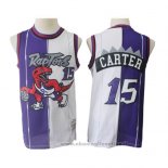 Maglia Toronto Raptors Vince Carter NO 15 1998-99 Throwback Viola