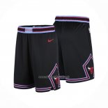 Pantaloncini Chicago Bulls Citta 2025-26 Nero