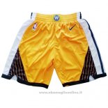 Pantaloncini Golden State Warriors Earned 2018-19 Giallo