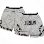 Pantaloncini Jordan Just Don Bianco