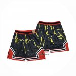 Pantaloncini Jordan Just Don Nero Giallo  Pantaloncini Jordan Just Don Nero Giallo