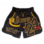 Pantaloncini Los Angeles Lakers Kobe Bryant Just Don Nero