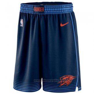 Pantaloncini Oklahoma City Thunder 2017-18 Blu