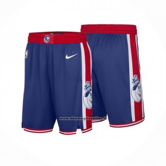 Pantaloncini Sacramento Kings Citta 2024-25 Blu
