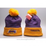 Berretti Los Angeles Lakers Viola Giallo