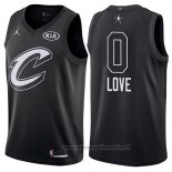 Maglia All Star 2018 Cleveland Cavaliers Kevin Love NO 0 Nero