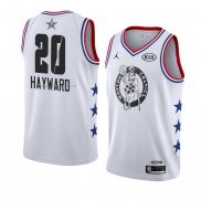 Maglia All Star 2019 Boston Celtics Gordon Hayward NO 20 Bianco