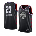 Maglia All Star 2019 Detroit Pistons Blake Griffin NO 23 Nero