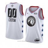 Maglia All Star 2019 Minnesota Timberwolves Personalizzate Bianco