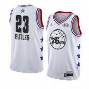 Maglia All Star 2019 Philadelphia 76ers Jimmy Butler NO 23 Bianco