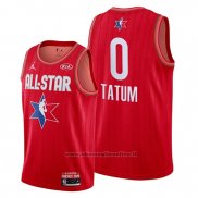 Maglia All Star 2020 Boston Celtics Jayson Tatum NO 0 Rosso