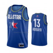 Maglia All Star 2020 Miami Heat Bam Adebayo NO 13 Blu