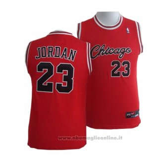 Maglia Bambino Chicago Bulls Michael Jordan NO 23 Rosso2